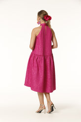 Vestido Canos Jacquard